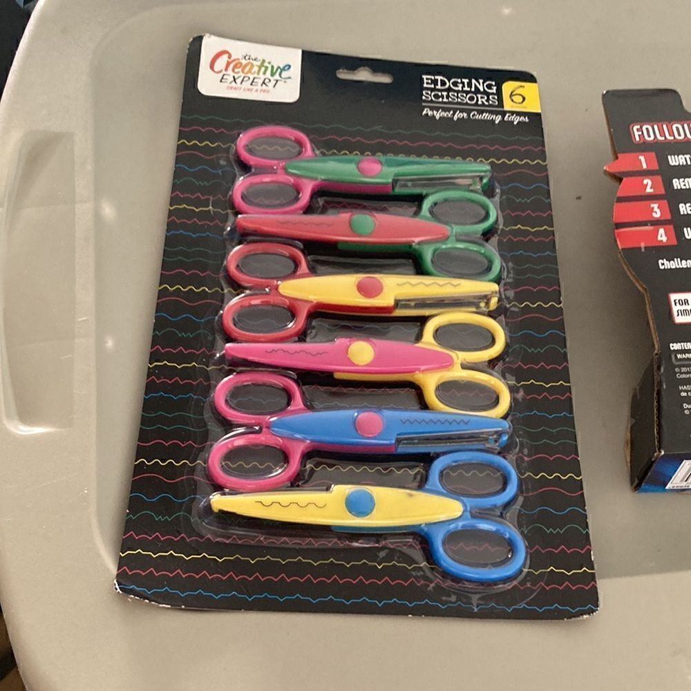 Edging Scissors for Crafts 6 pairs - Picture 2 of 2